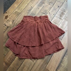Hollister Layered Mini Skirt